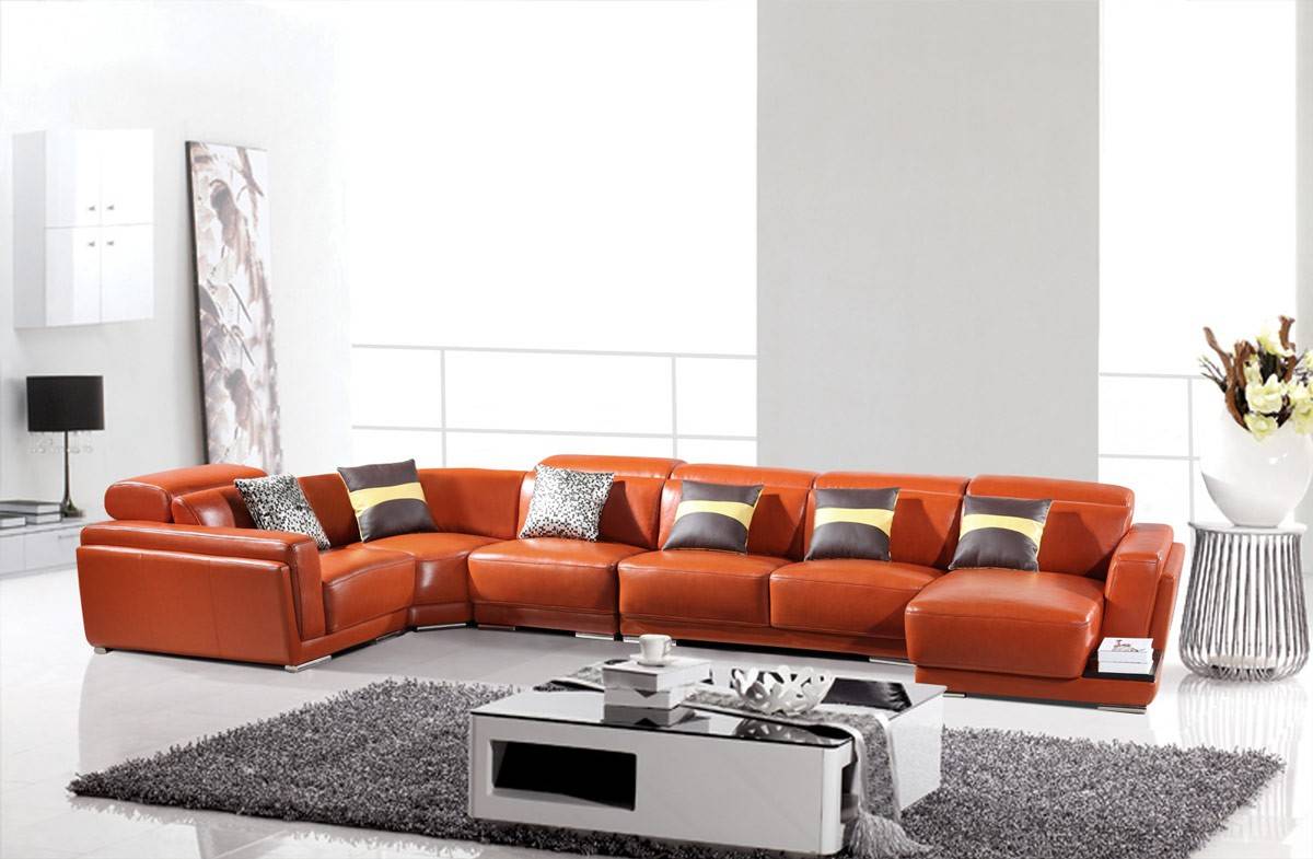 Luxurious Leather Curved Corner Sofa New Orleans Louisiana V 2996 Genuine And Italian Leather Corner Sectional Sofas