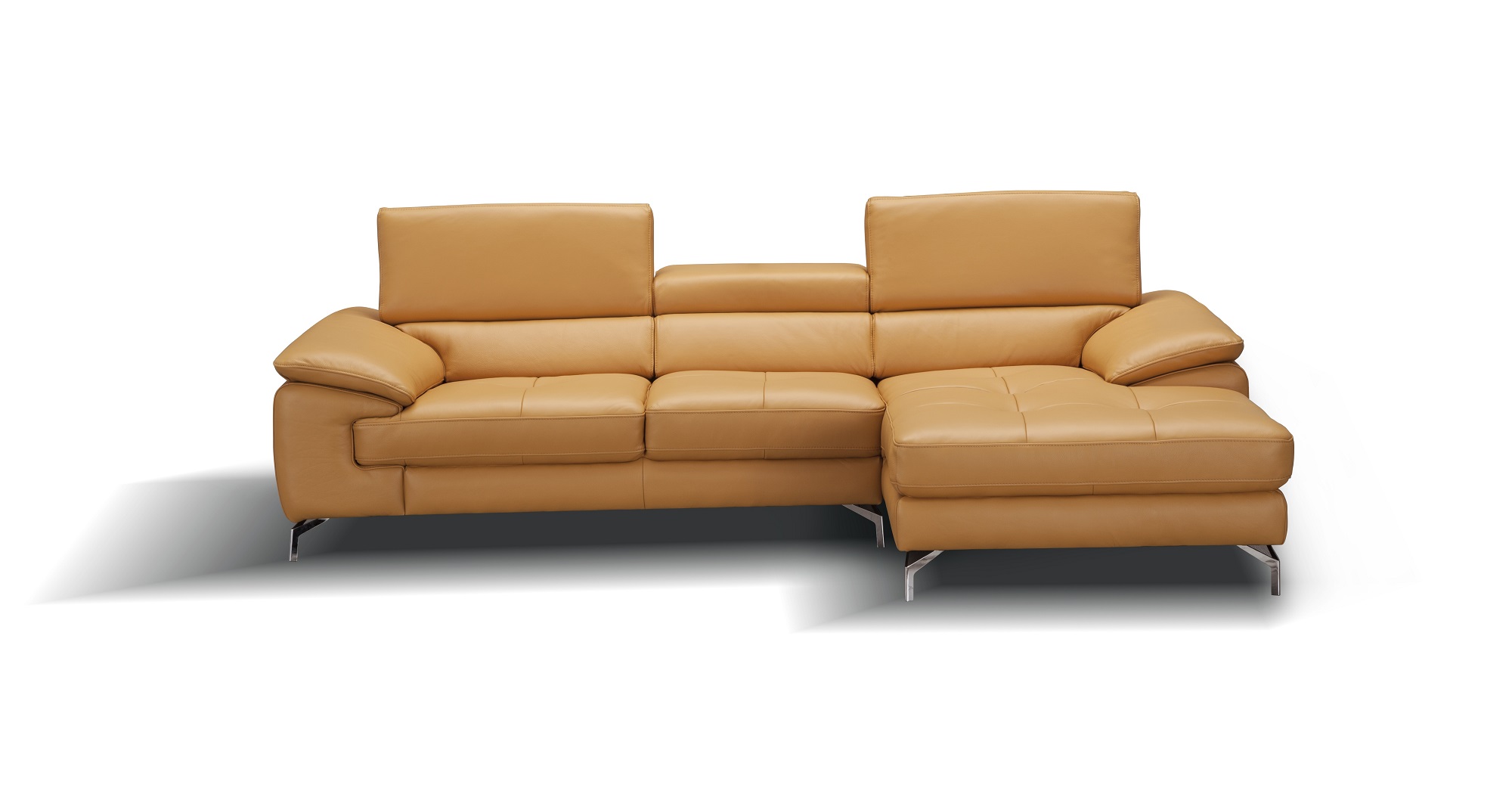 Luxury Full Leather Corner Couch - Click Image to Close