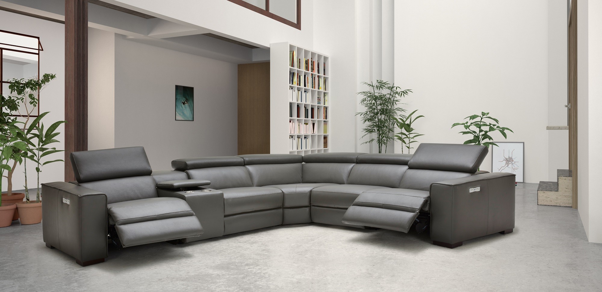 Fashionable Corner Sectional L-shape Sofa - Click Image to Close