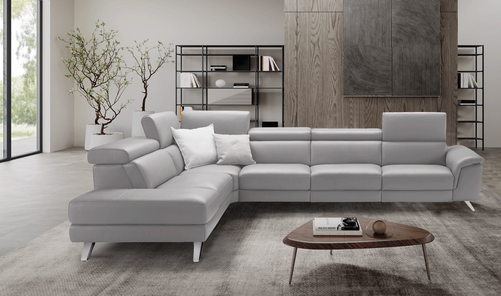 Leather Sectional Sofa