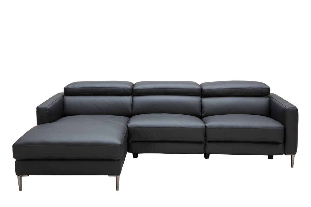 Advanced Adjustable Full Italian Leather Sectionals - Click Image to Close