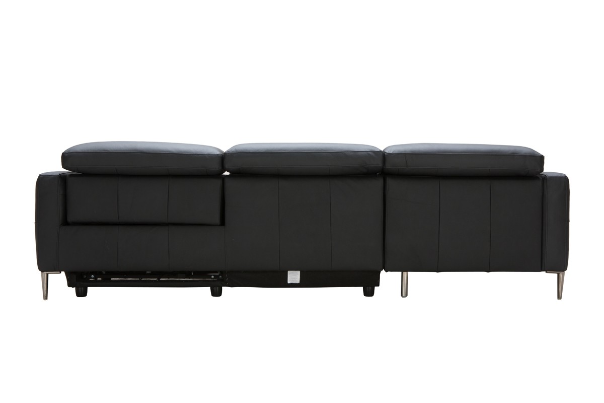 Advanced Adjustable Full Italian Leather Sectionals - Click Image to Close