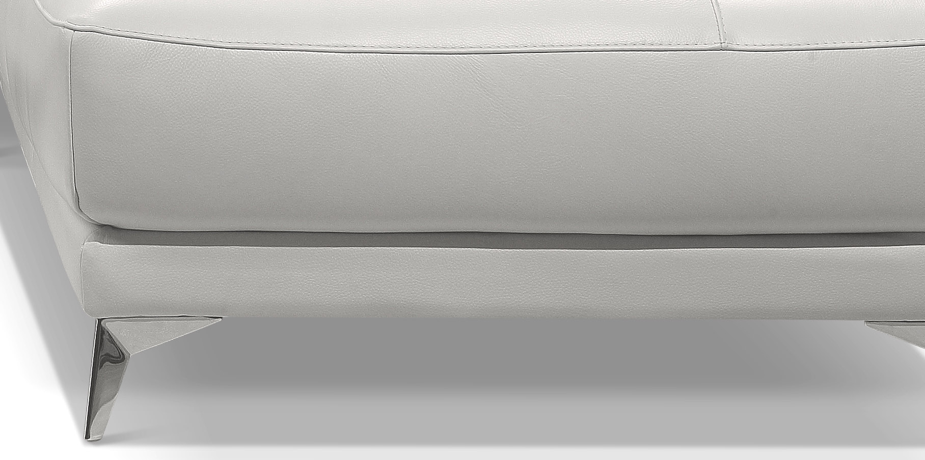 Advanced Adjustable Modern Leather L-shape Sectional