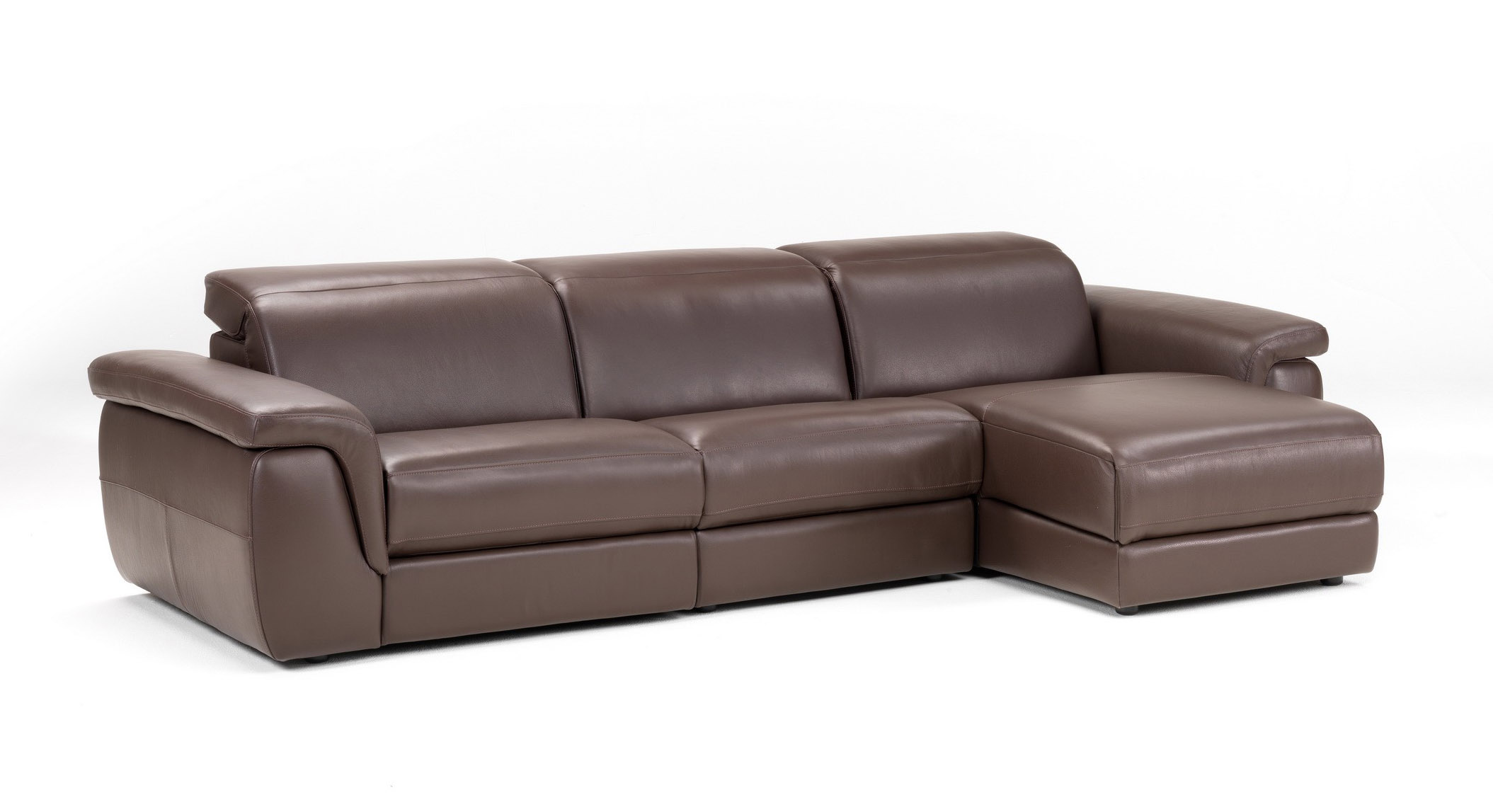 Lounge Style Brown Contemporary Sectionals Set - Click Image to Close