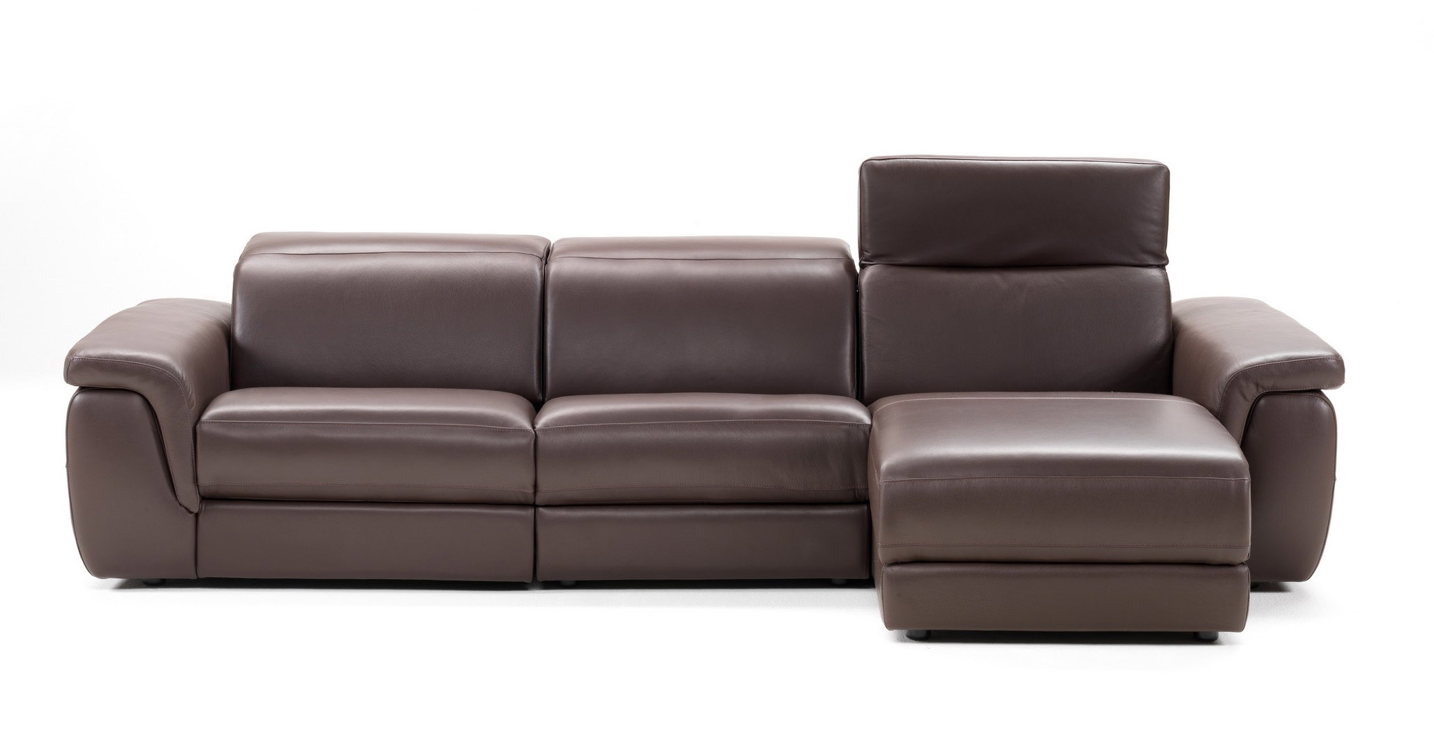 Lounge Style Brown Contemporary Sectionals Set - Click Image to Close