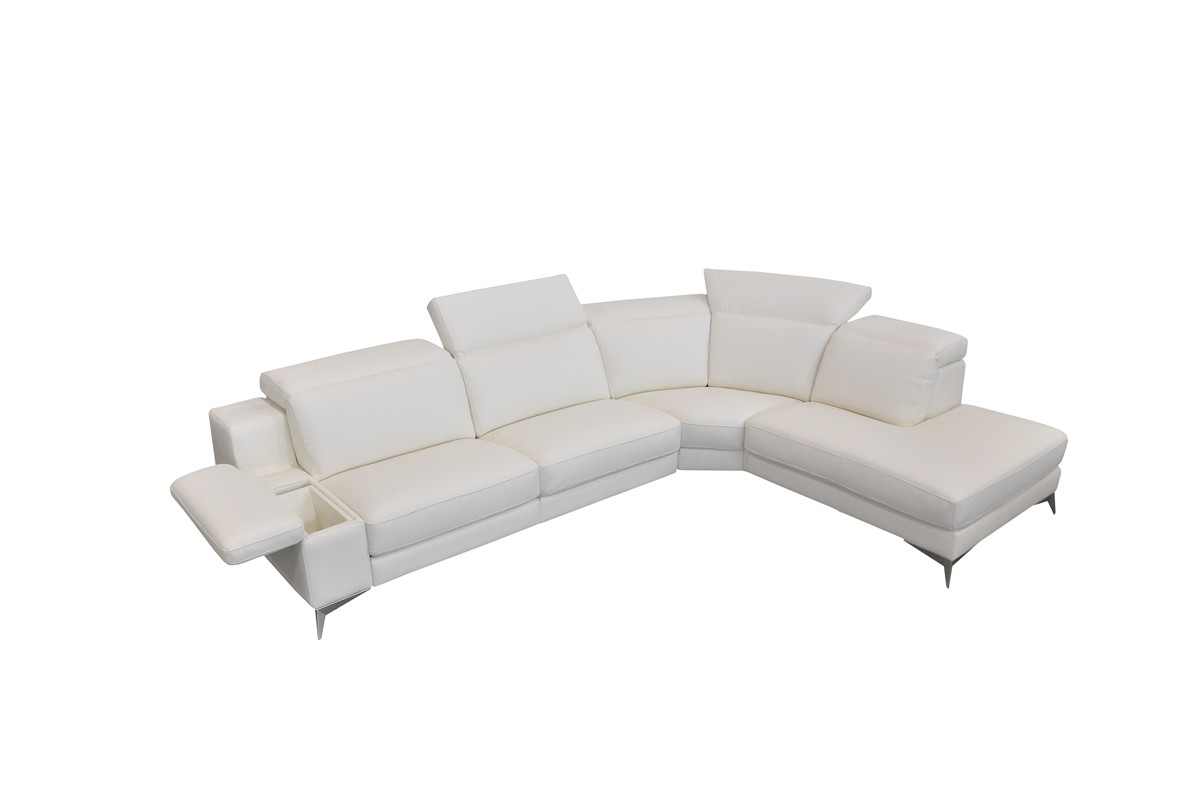 Advanced Adjustable Full Italian Leather Sectionals - Click Image to Close