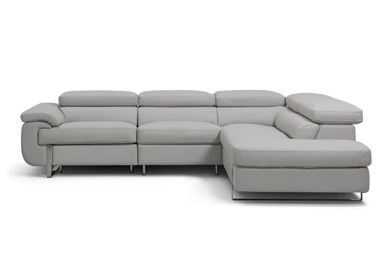 Exclusive 100% Italian Leather Sectional - Click Image to Close