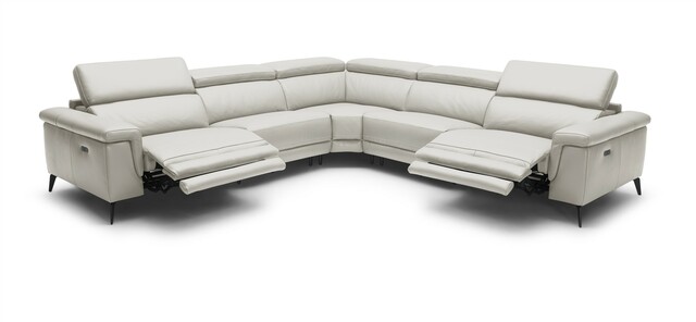 Adjustable Advanced Leather Corner Sectional Sofa - Click Image to Close