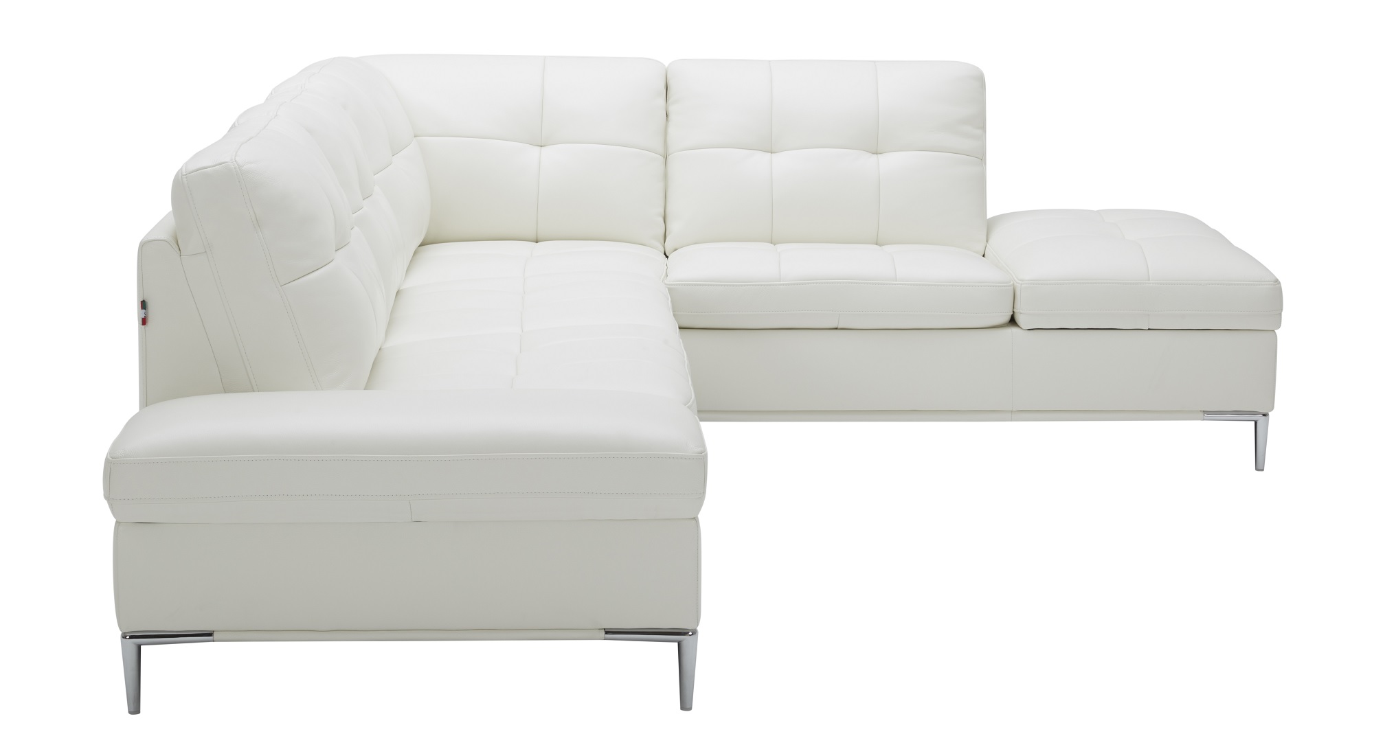 Elite Furniture Italian Leather Upholstery with Pillows - Click Image to Close
