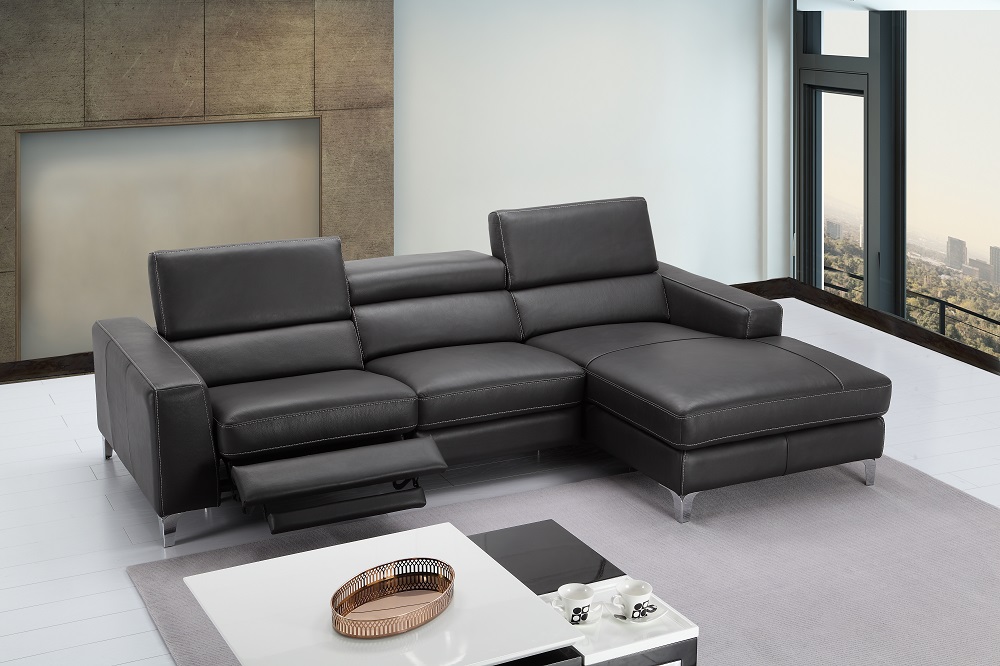 High-class All Italian Leather Sectional Sofa - Click Image to Close