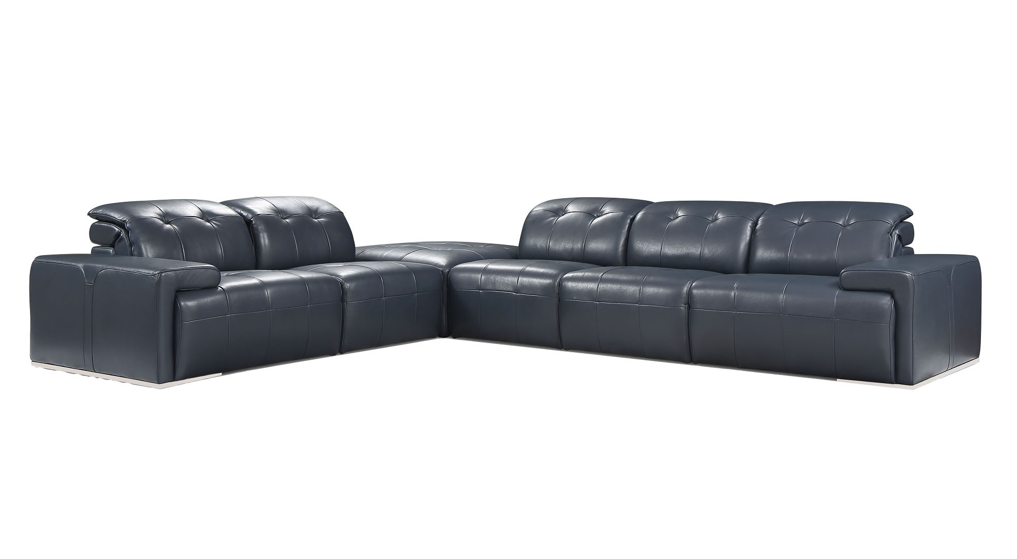 Luxury Corner Sectional L-shape Sofa - Click Image to Close