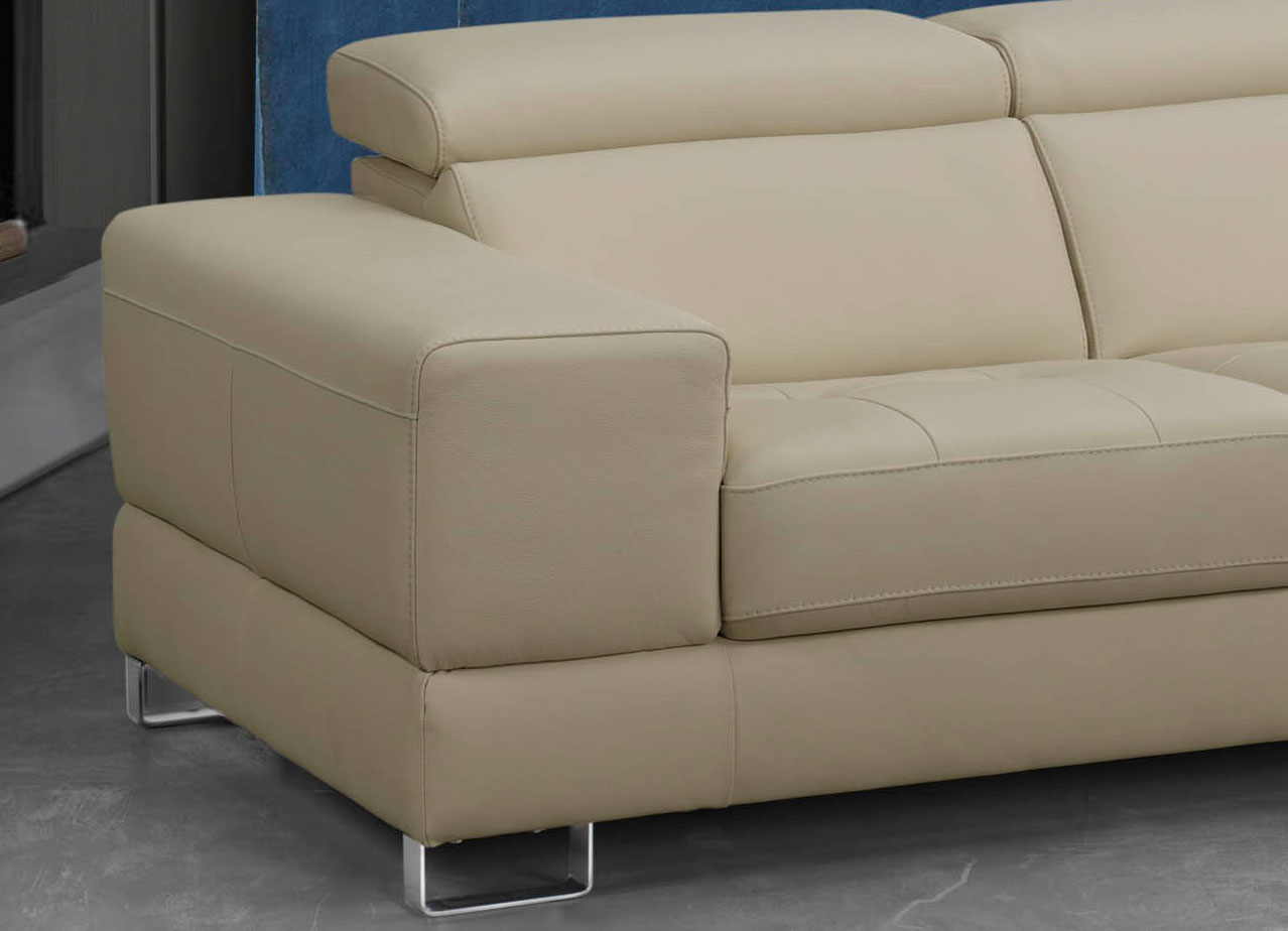 Advanced Adjustable Furniture Italian Leather Upholstery Augusta