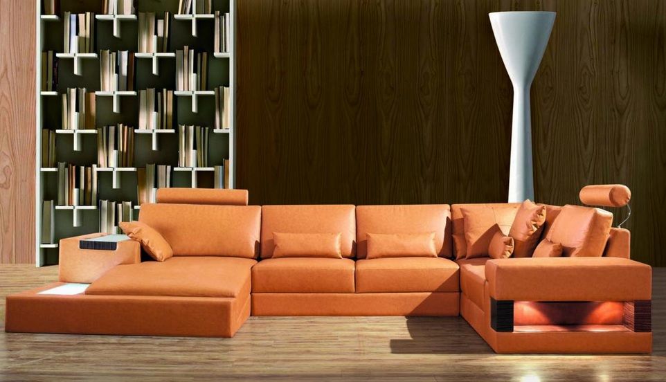 Highclass Leather Corner Sectional Sofa LexingtonFayette Kentucky V2278