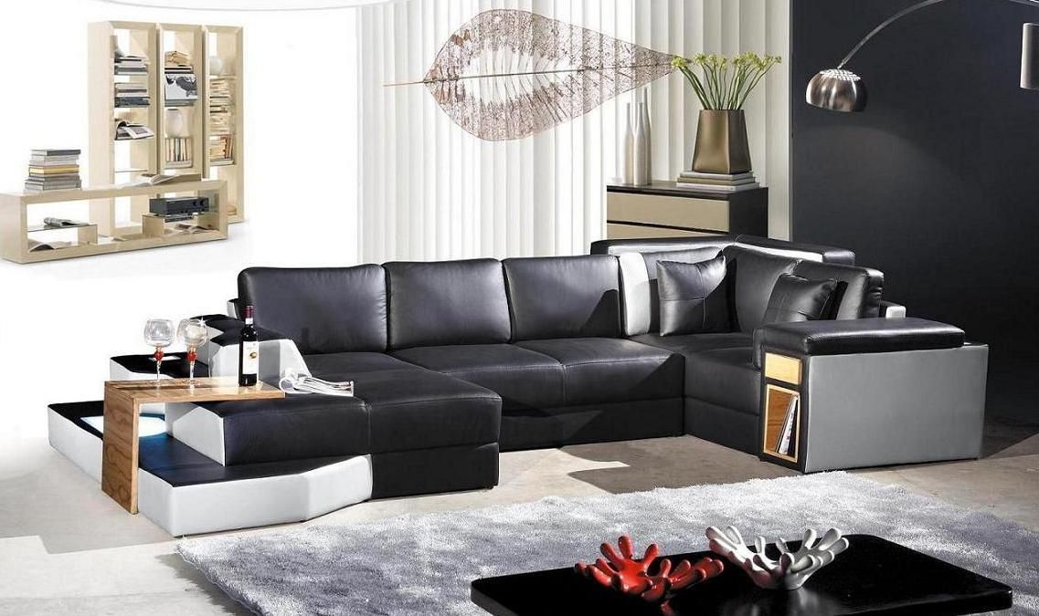 Luxurious Half Real Leather Sectional LexingtonFayette Kentucky V2314
