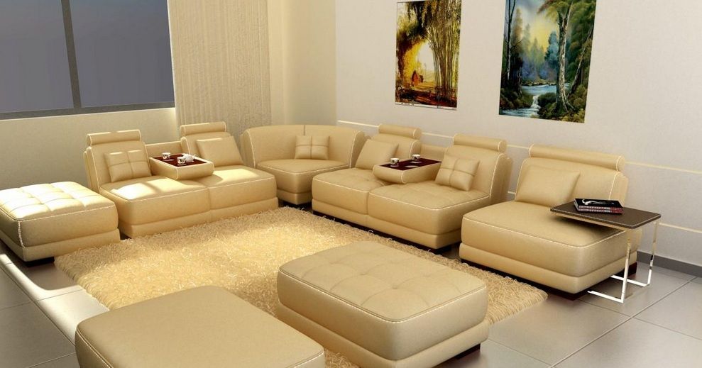 High End Leather Sofa