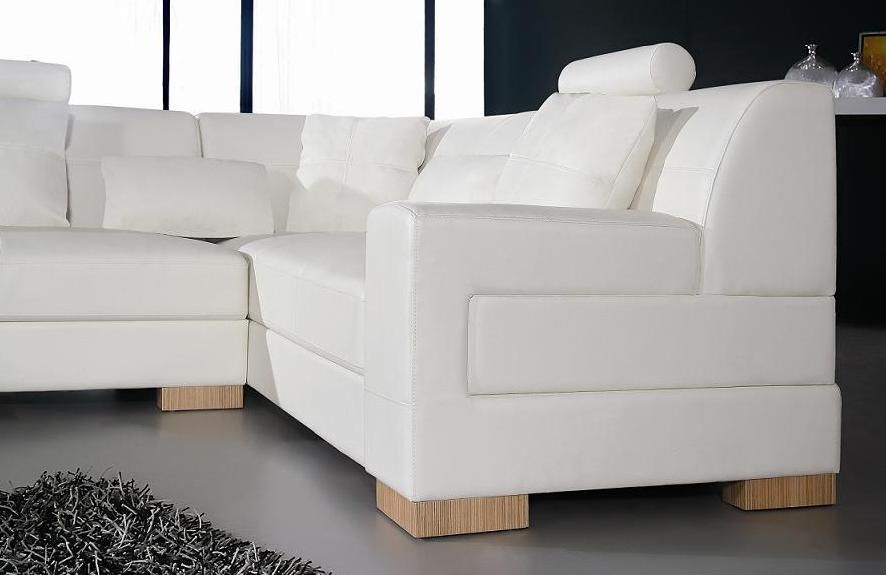 Adjustable Advanced Comfortable Leather Sectional - Click Image to Close