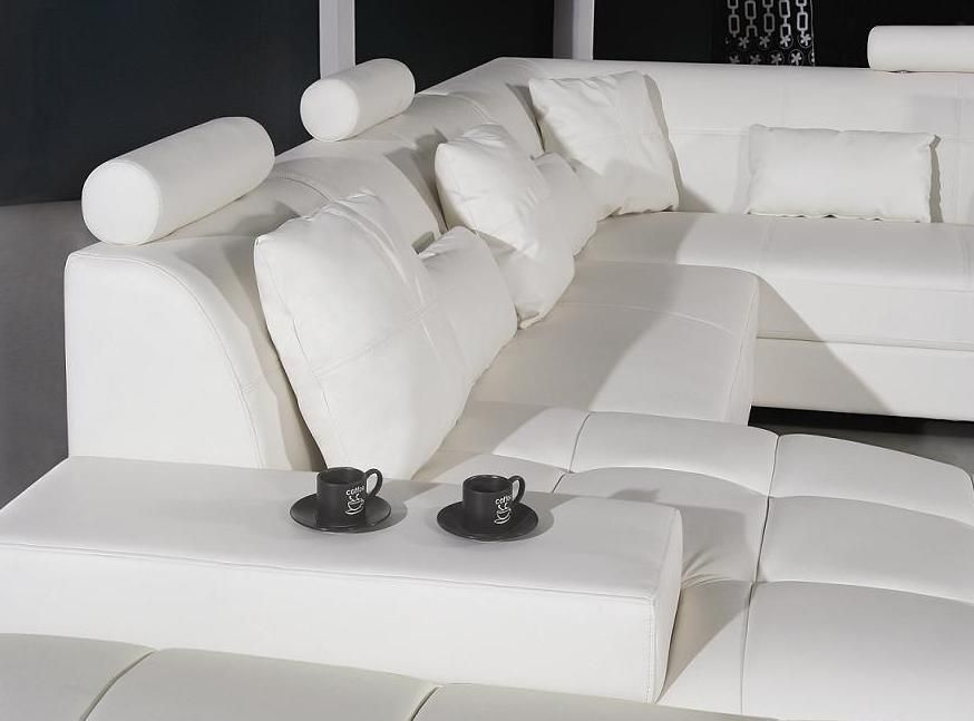 Adjustable Advanced Comfortable Leather Sectional - Click Image to Close
