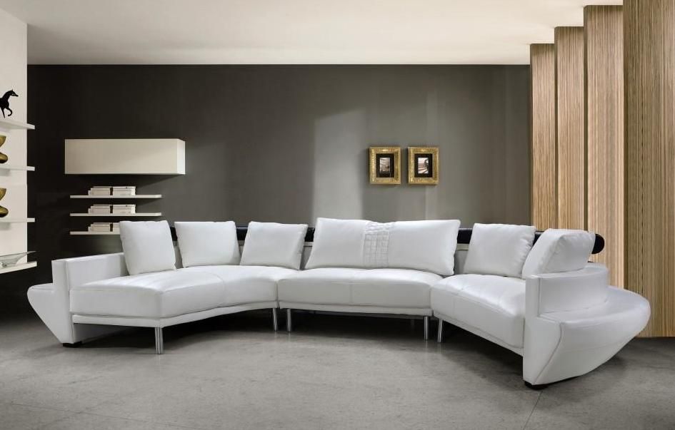 Adjustable Advanced Covered in Half Leather Sectional with Pillows St