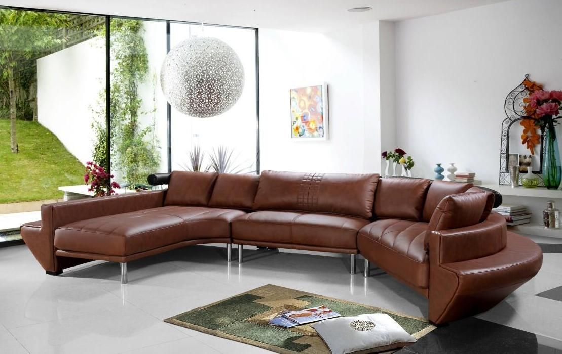 ok furniture leather sofa