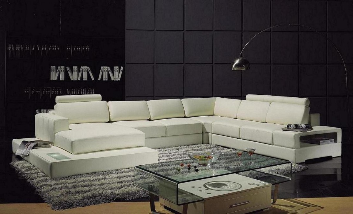 Adjustable Advanced Genuine Leather Sectional - Click Image to Close