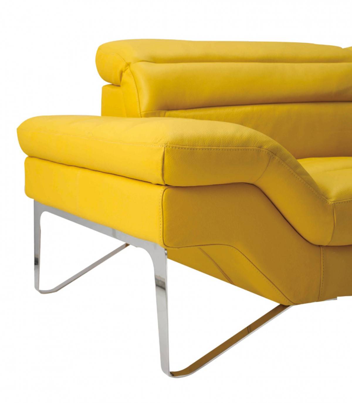 Advanced Adjustable Furniture Italian Leather Upholstery with Soft Seats - Click Image to Close