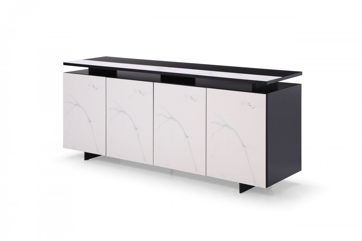 Modern 2 Color Ceramic Buffet for Dining Room