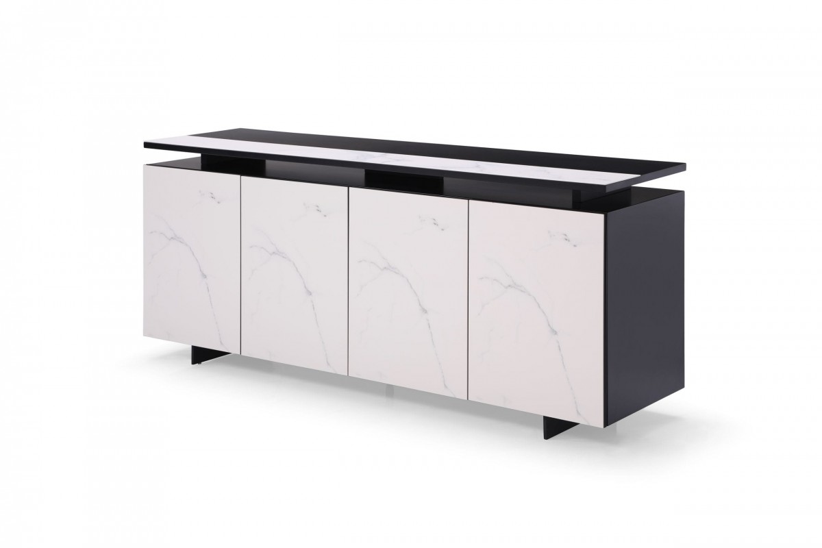 Modern 2 Color Ceramic Buffet for Dining Room - Click Image to Close