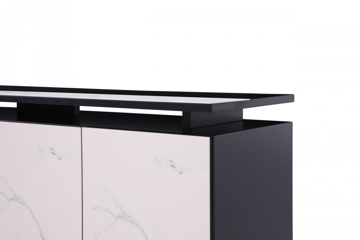 Modern 2 Color Ceramic Buffet for Dining Room - Click Image to Close