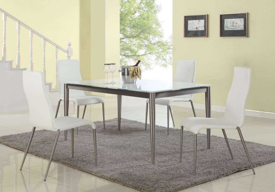Exquisite Glass Top Dining Room Design Columbus Ohio CHREM