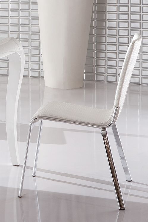 Extendable Table and Four Chairs Contemporary Style - Click Image to Close