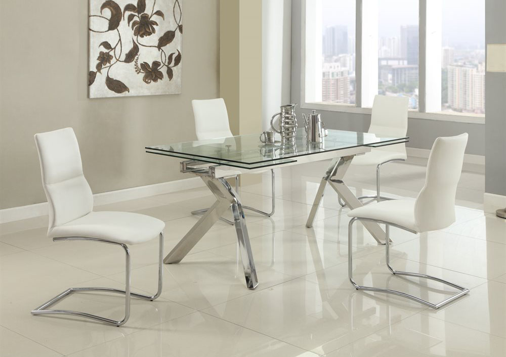 Extendable Dining Room Furniture Dinette - Click Image to Close