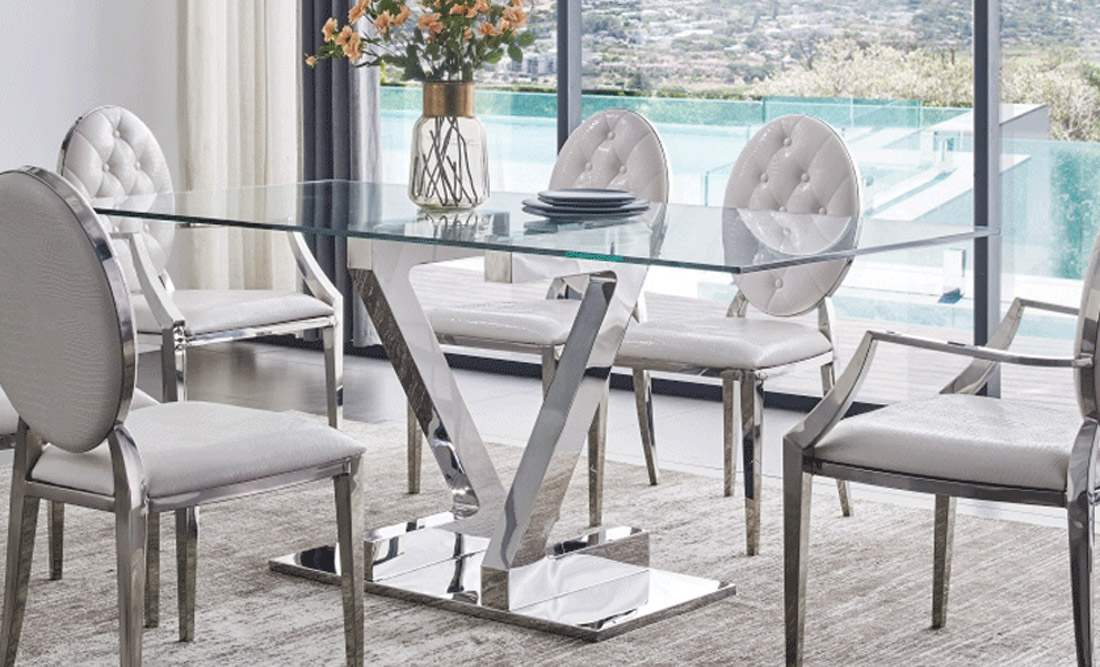 Modern Style Graceful Dining Room Furniture - Click Image to Close