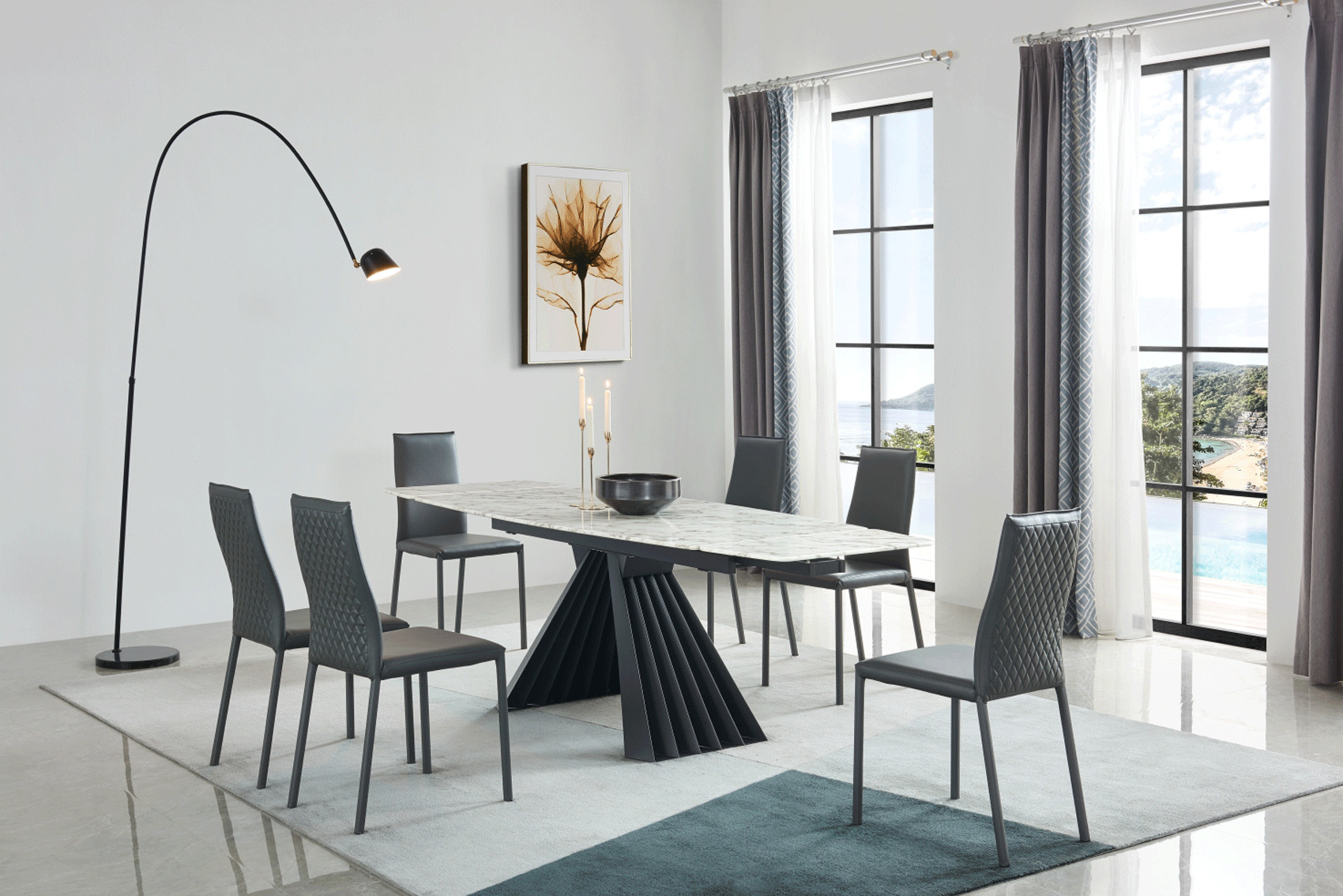 Unique Marble Dining Set Furniture - Click Image to Close