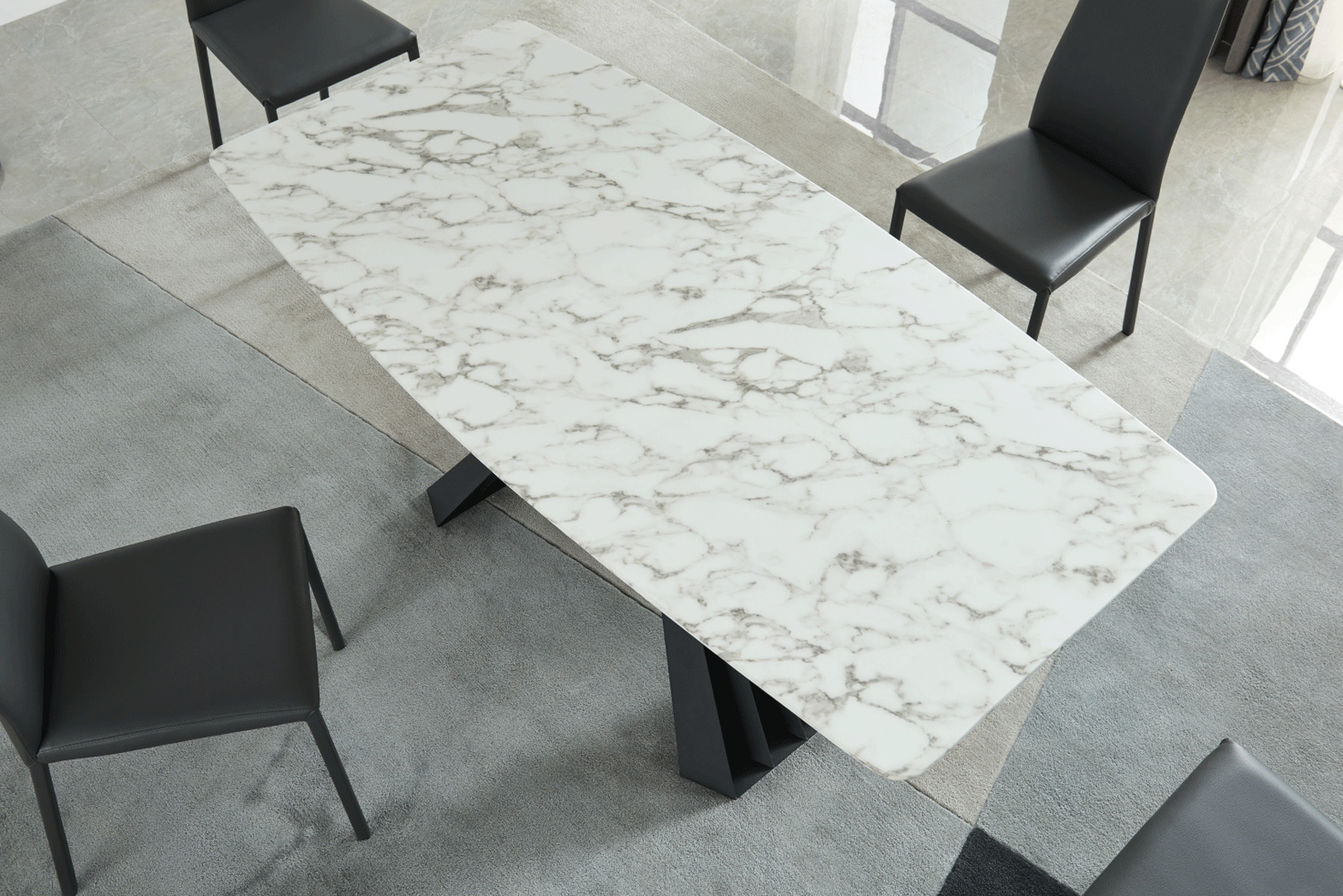 Unique Marble Dining Set Furniture - Click Image to Close