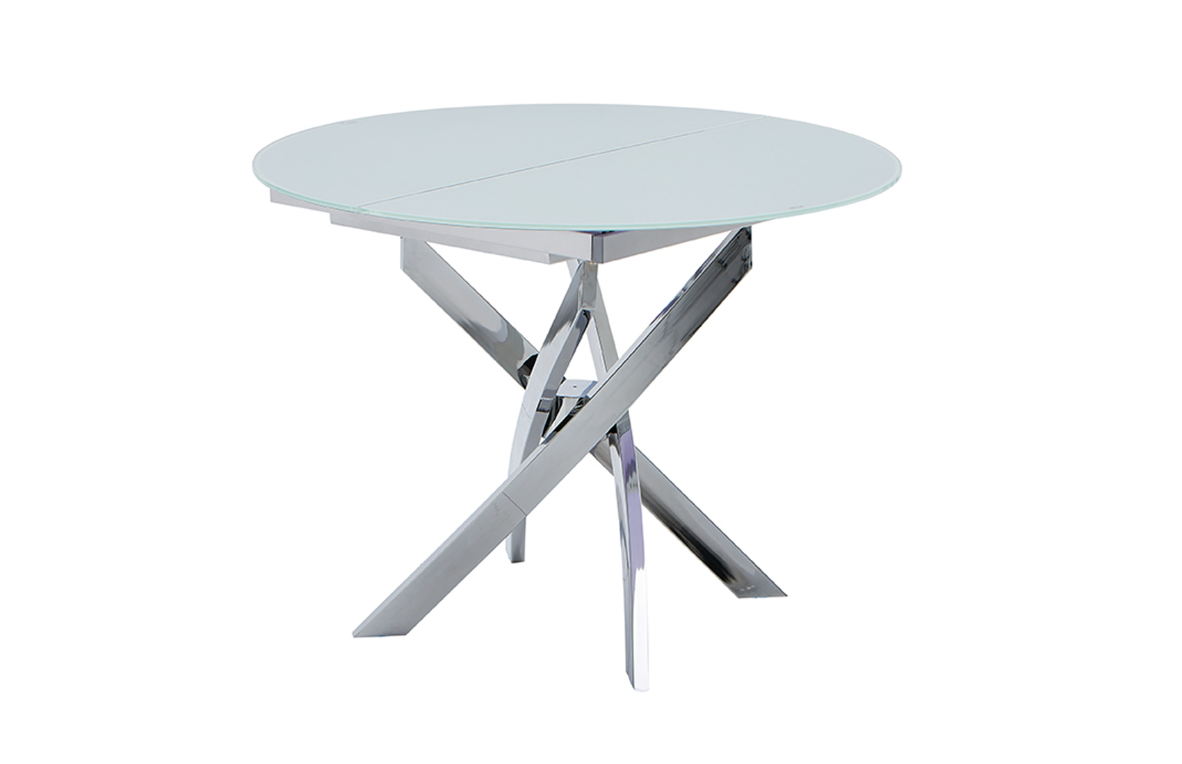 Unique Round Clear Glass Top Dinette Tables and Chairs - Click Image to Close