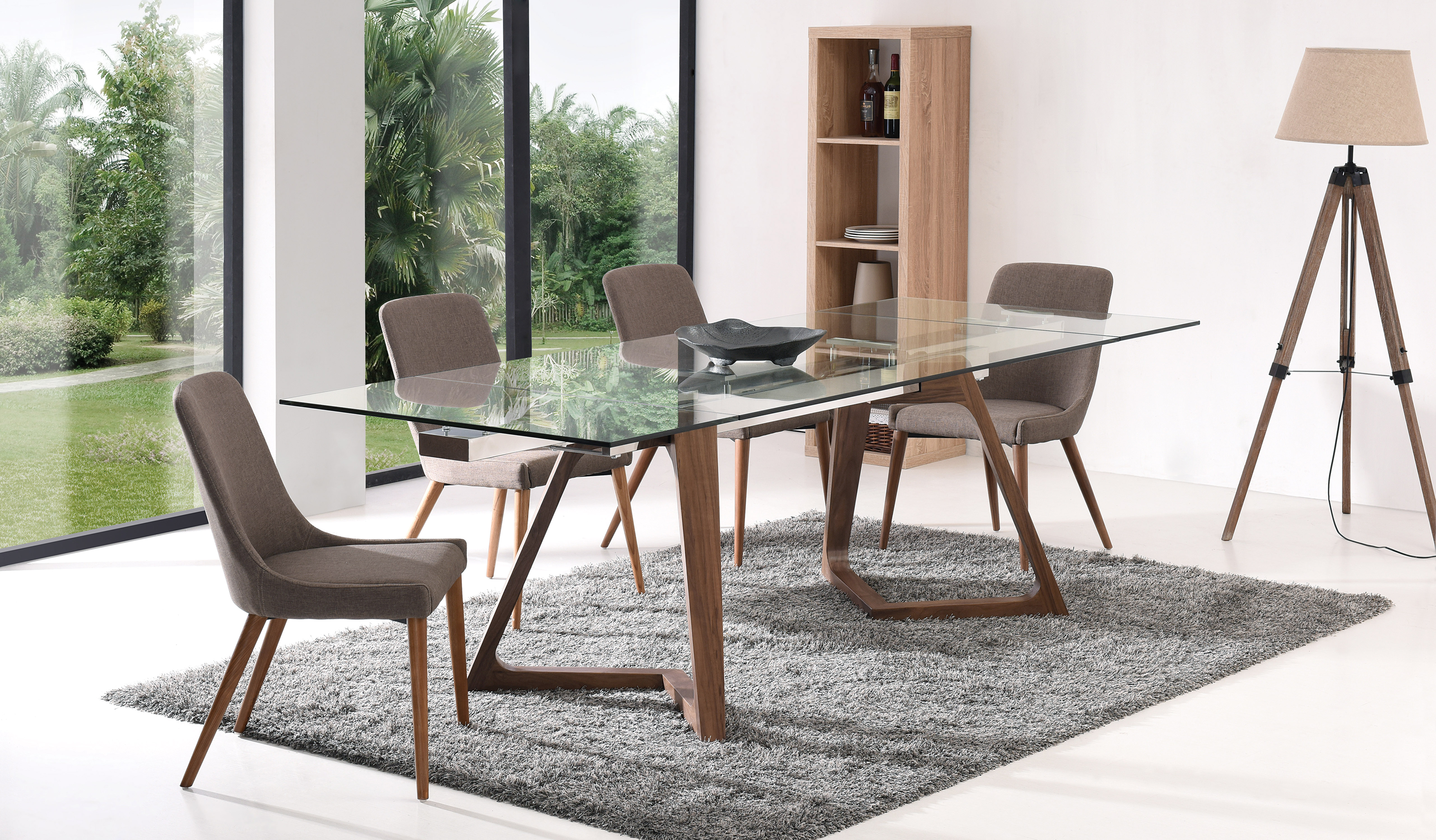 Dining Room Set Modern Global Inspired