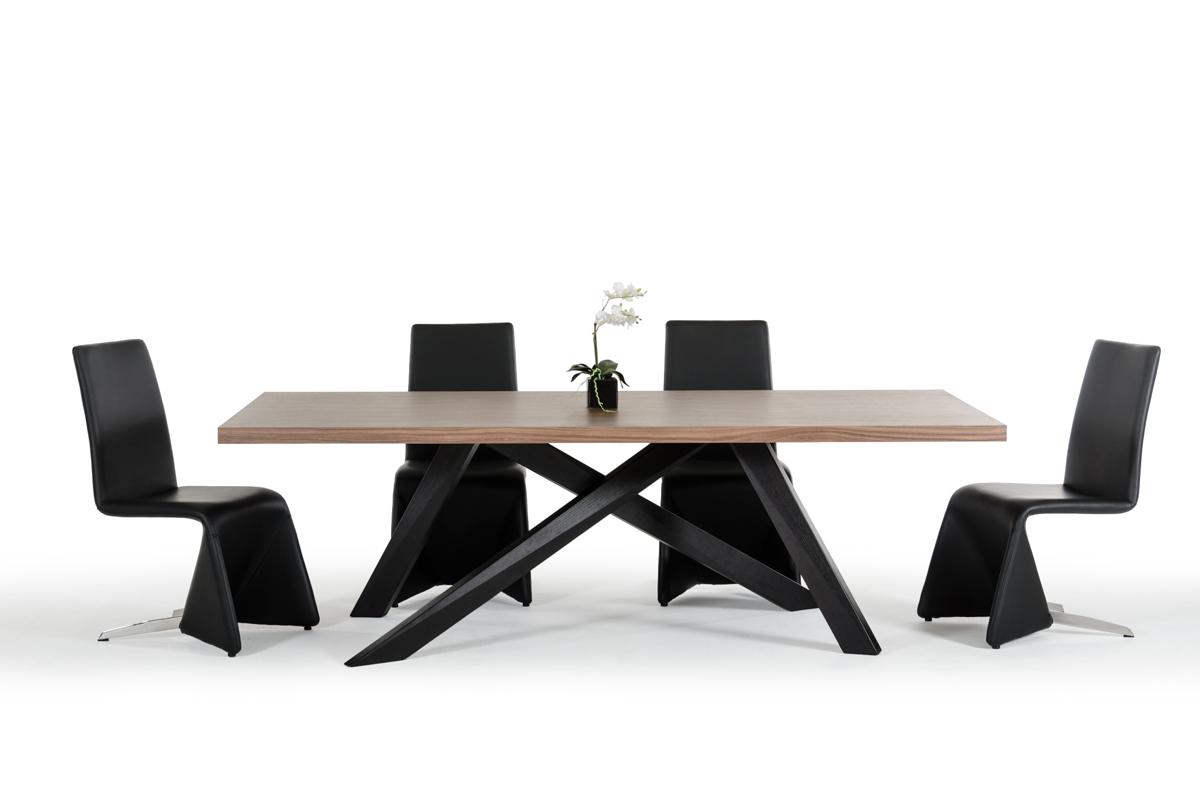 Cross Legs Rectangular Wood Modern Dining Set Washington DC VVANG