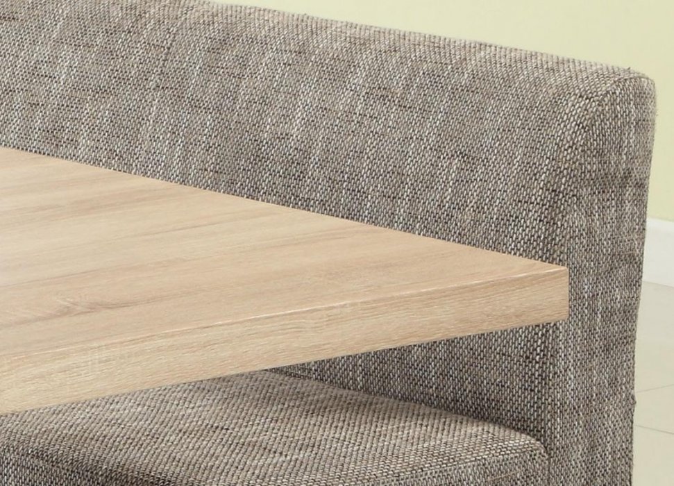 Light Oak Table with Self Storing Extension - Click Image to Close