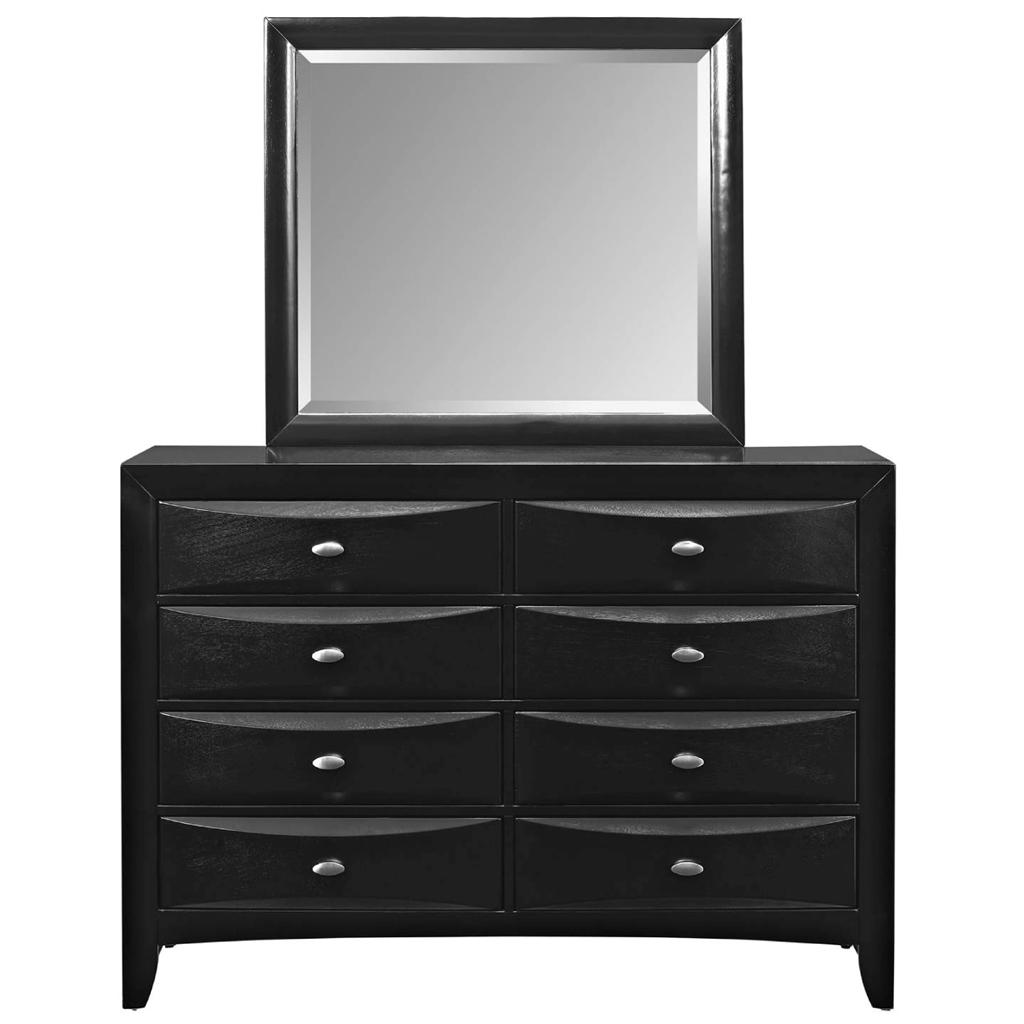 a black dresser