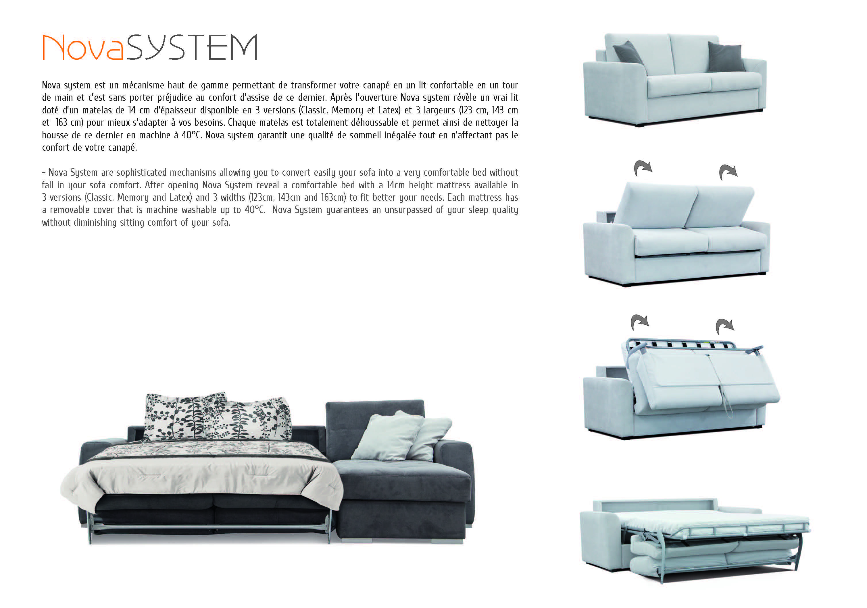 Comfortable Bayview Contemporary Sectional w/ Extra Padded Seat - Click Image to Close