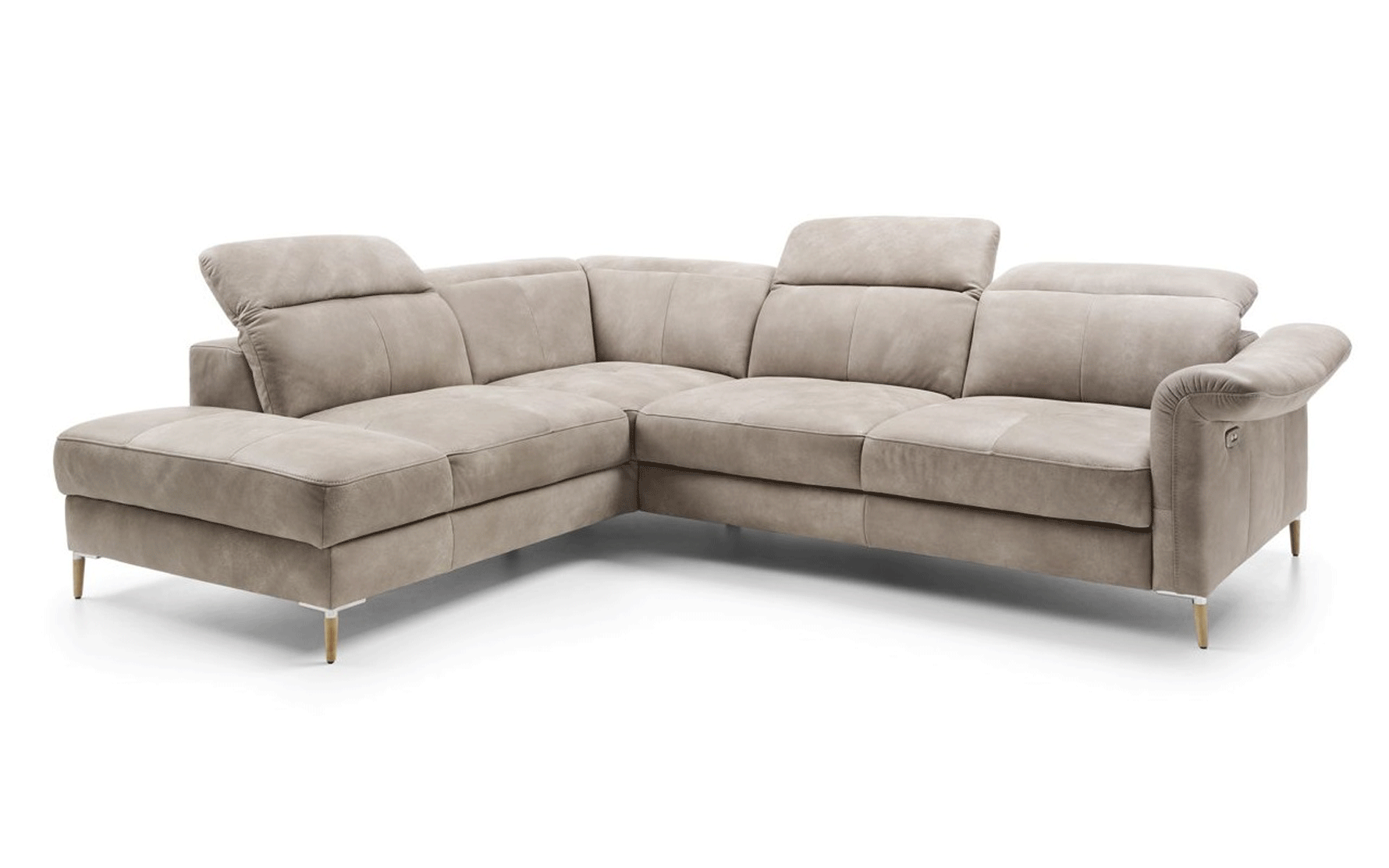 Exotic Slipcovered Sectional Sofa Bed - Click Image to Close