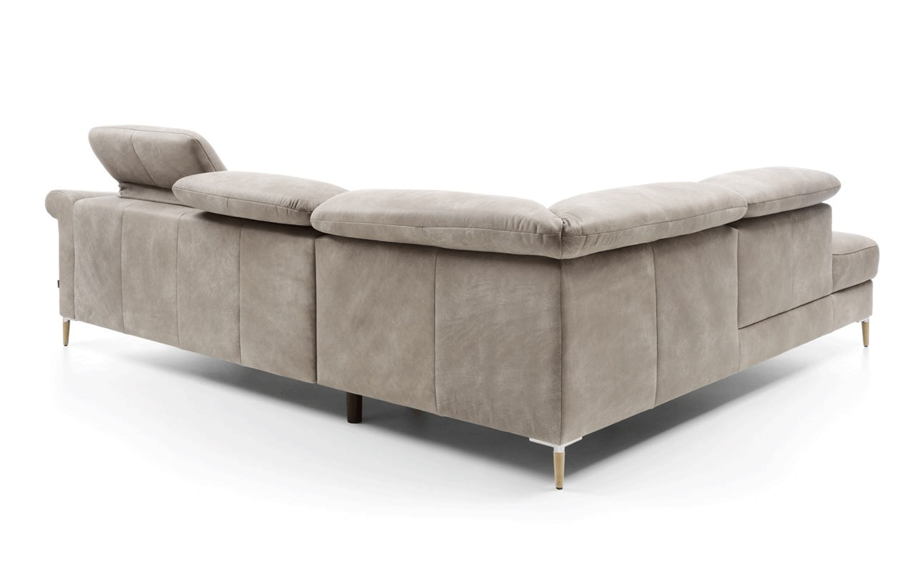 Exotic Slipcovered Sectional Sofa Bed - Click Image to Close