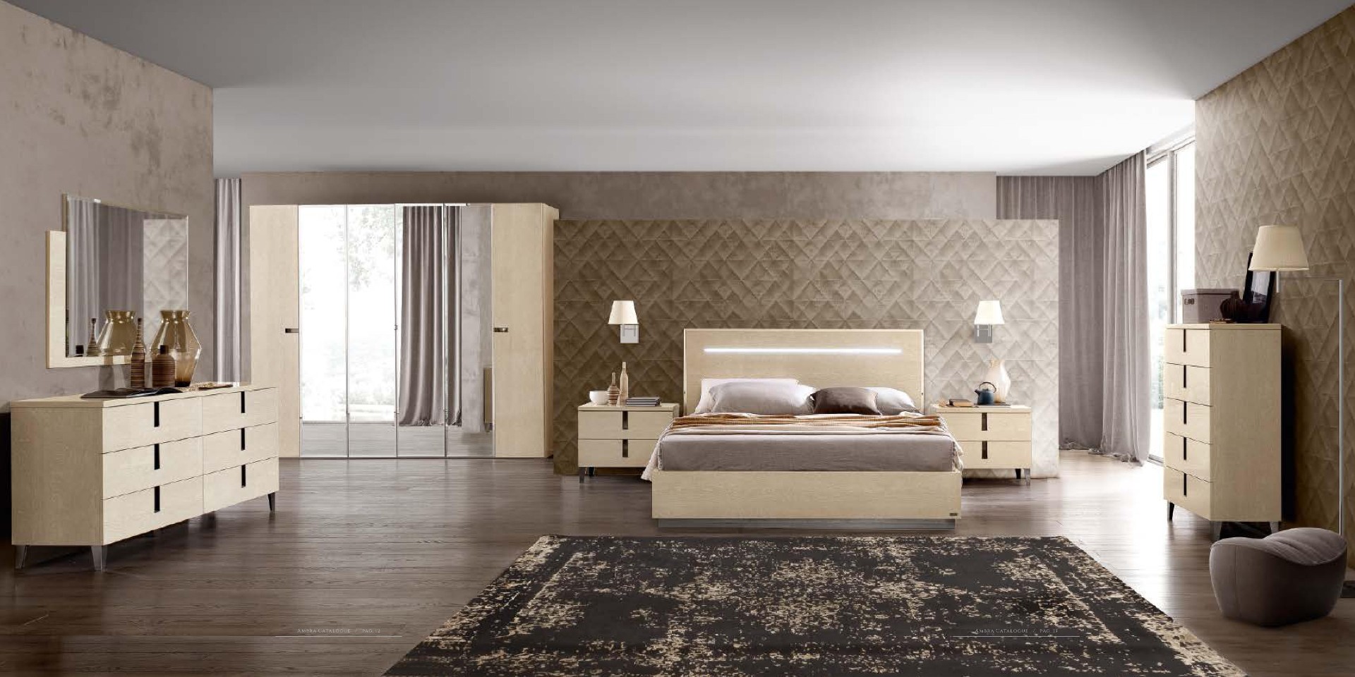 Made in Italy Quality Modern Contemporary Bedroom - Click Image to Close