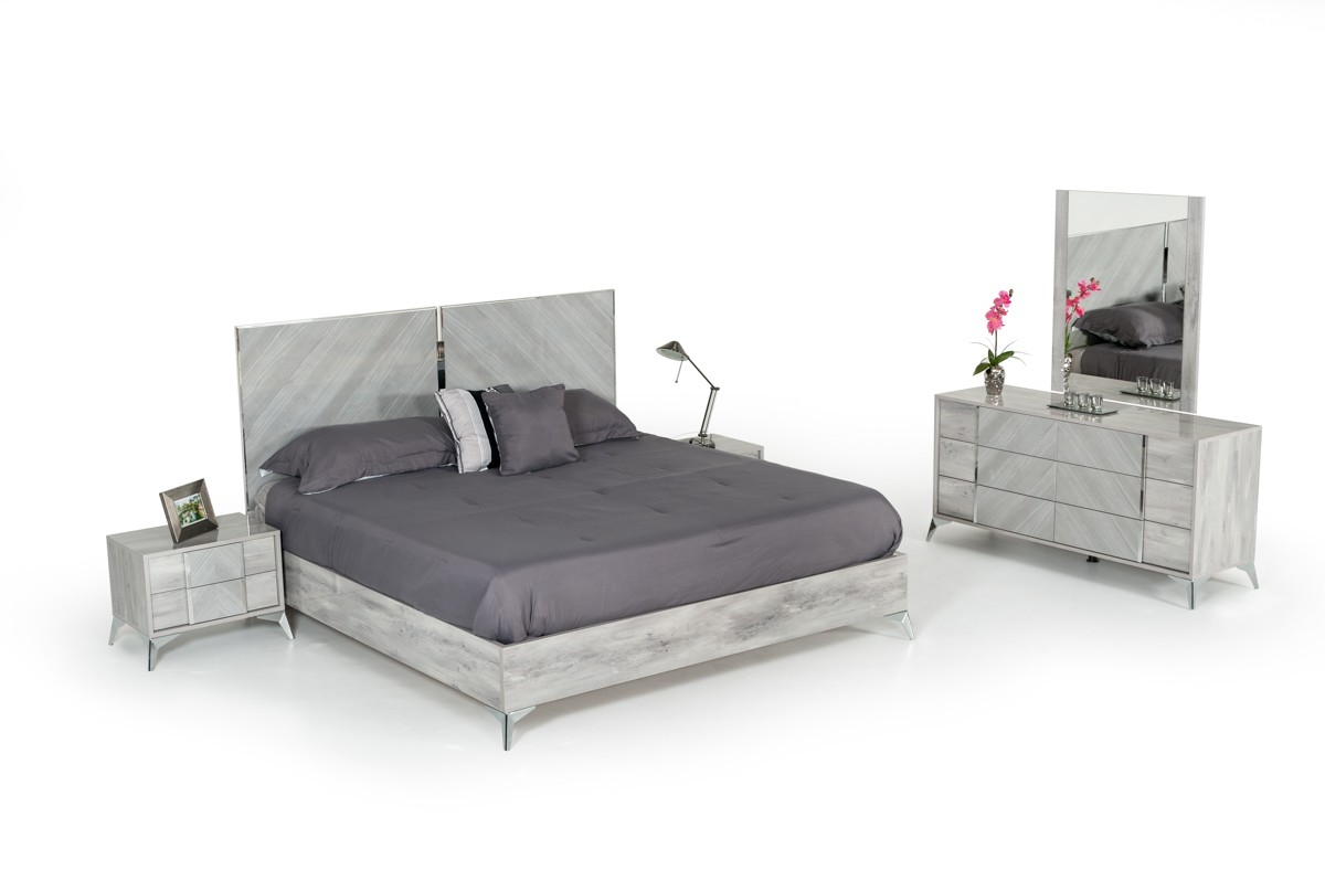 Made in Italy Wood Designer Bedroom Set - Click Image to Close