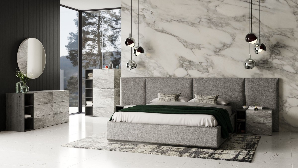 Luxury Contemporary Bedroom Furniture Set - Click Image to Close