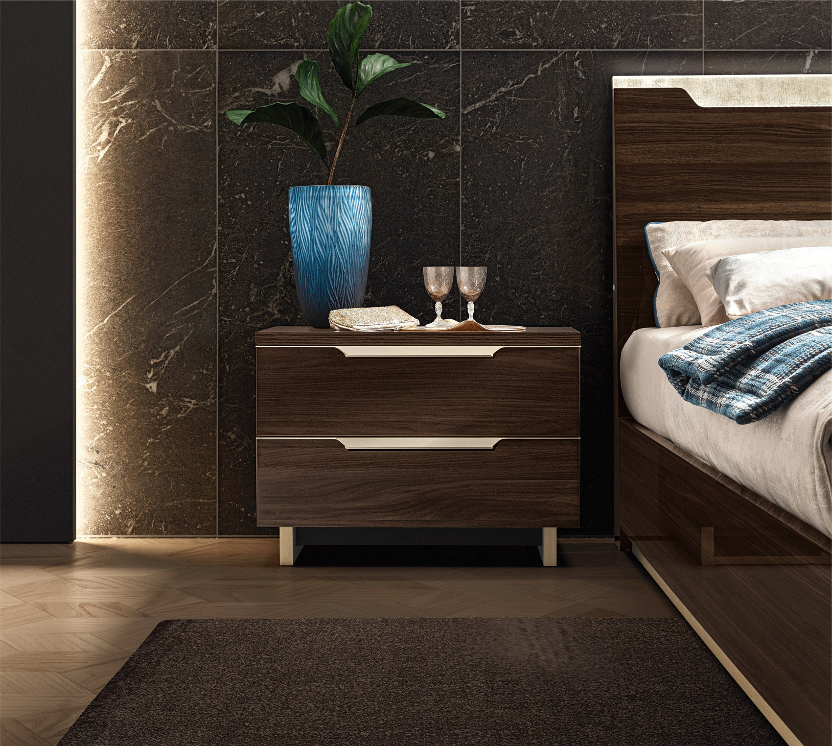 Exclusive Quality High End Bedroom Furniture with Extra Storage - Click Image to Close