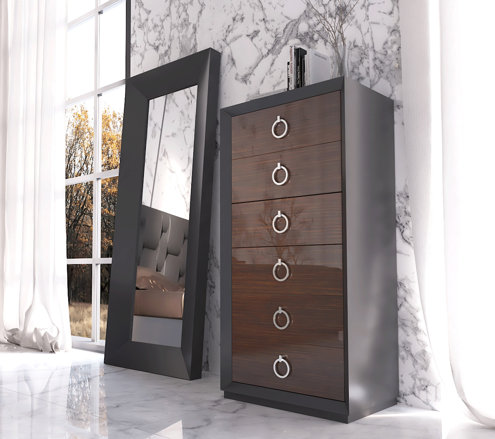 Made in Spain Leather Luxury Contemporary Furniture Set with Extra Storage - Click Image to Close