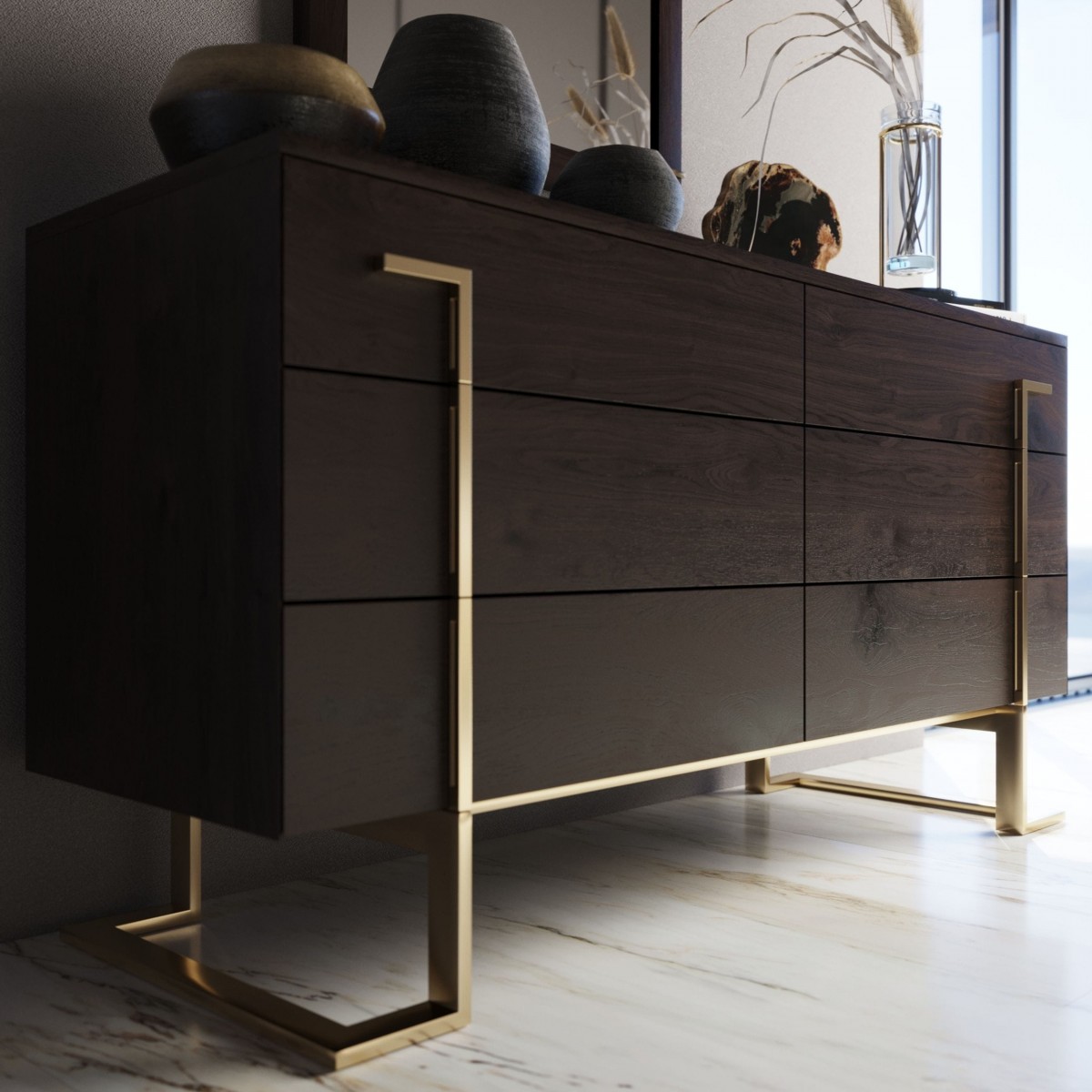 Graceful Wood Elite Modern Bedroom Sets - Click Image to Close