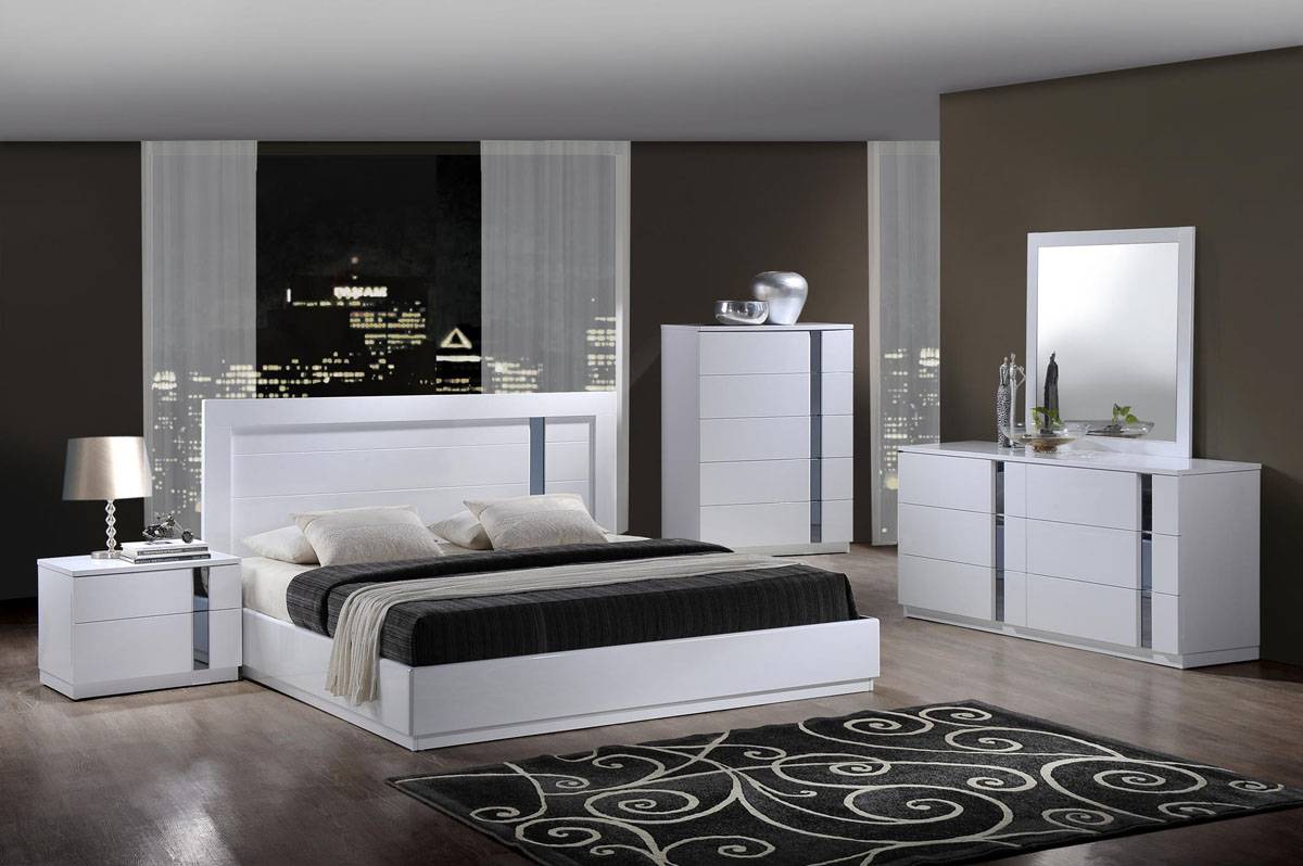 Elegant Quality Contemporary Platform Bedroom Sets Las Vegas Nevada GF-JODY