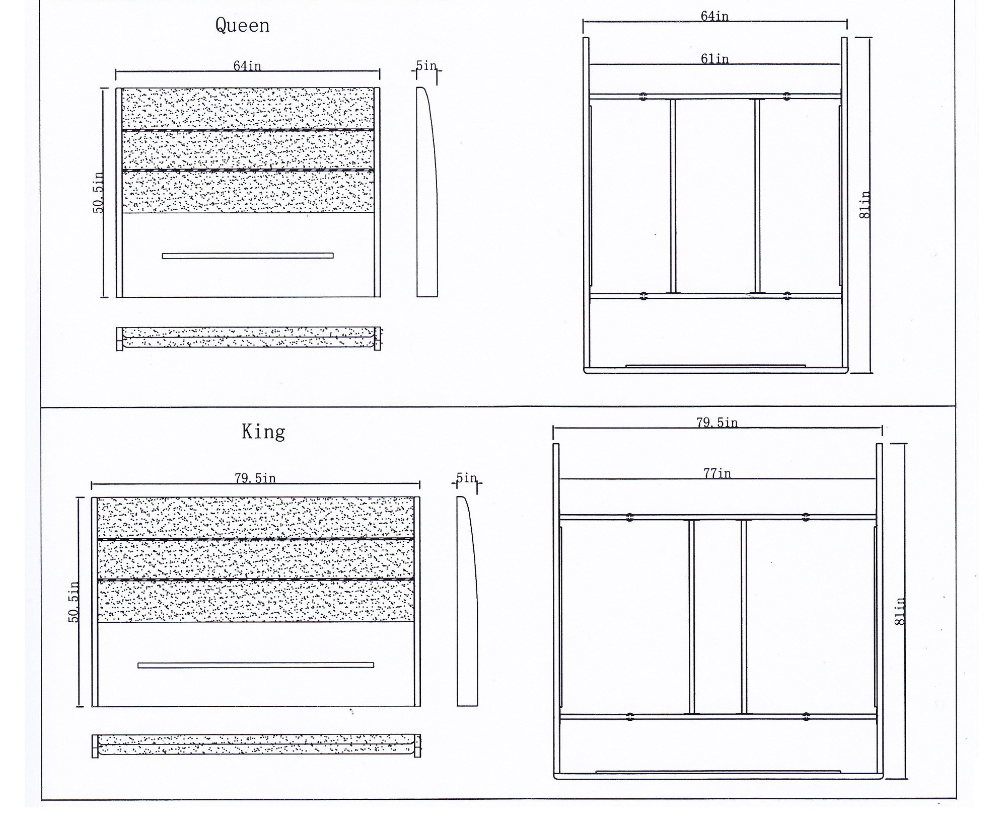 Elegant Wood Luxury Bedroom Furniture - Click Image to Close